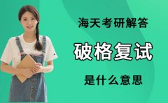 初试总分不过线，也能进复试？破格复试了解下
